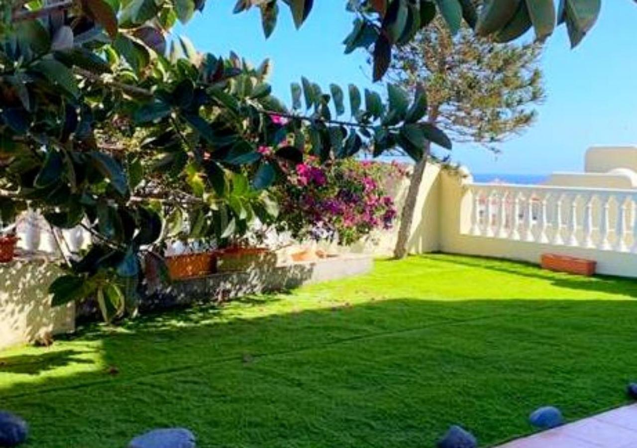 Amazing View El Medano Villa In With Jacuzzi Exterior foto